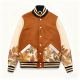 Best Quality Custom Satin Bomber - Loose Casual Men's Vintage Letterman Retro Fashion Jacket